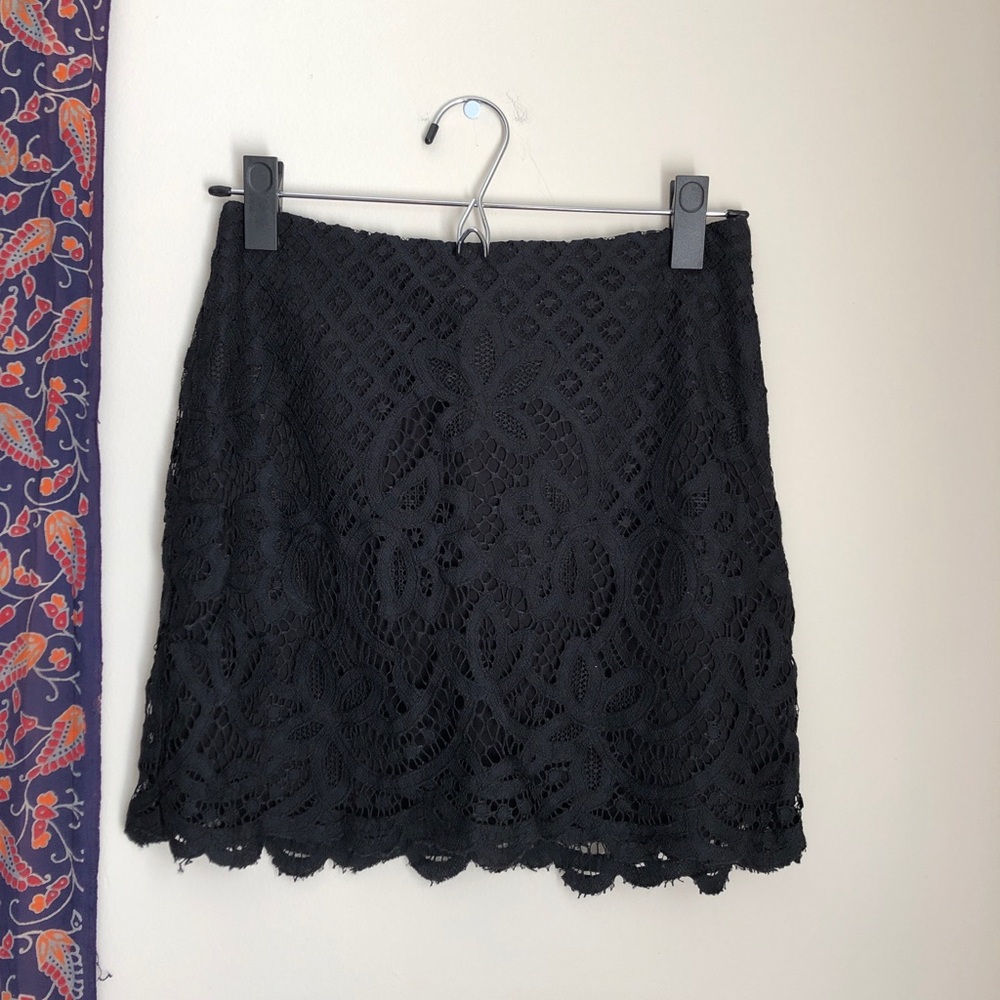 Free People lace skirt